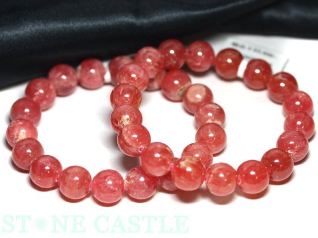 ☆高品質☆【天然石 ブレスレット】インカローズ (4A) (約11.5〜12mm) (ケース付)  パワーストーン 母の日 ギフト