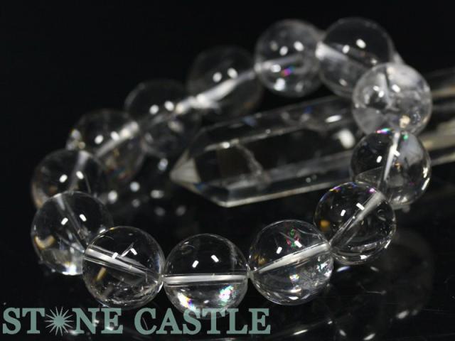 ☆高品質☆【天然石 ブレスレット】アイリスクォーツ (5A) 約17mm  パワーストーン 母の日 ギフト