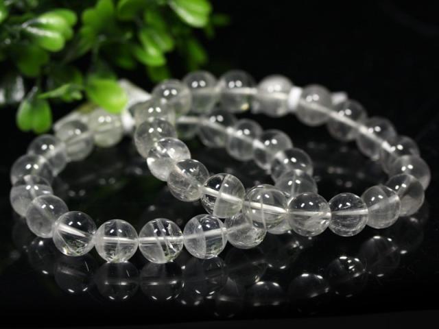 ☆高品質☆【天然石 ブレスレット】レムリアン水晶 (ロシア産) (約10.5〜11mm)  パワーストーン 母の日 ギフト