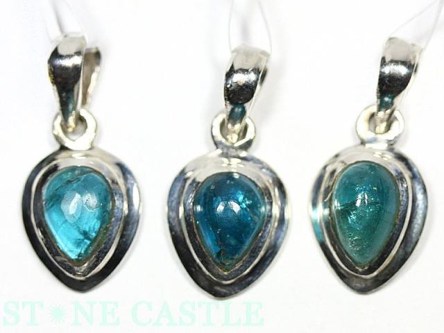 ☆高品質☆【天然石 ペンダント】アパタイト (3A) しずく型  パワーストーン