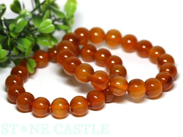 ☆高品質☆【天然石 ブレスレット】牛の角 (約12mm) パワーストーン 母の日 ギフト