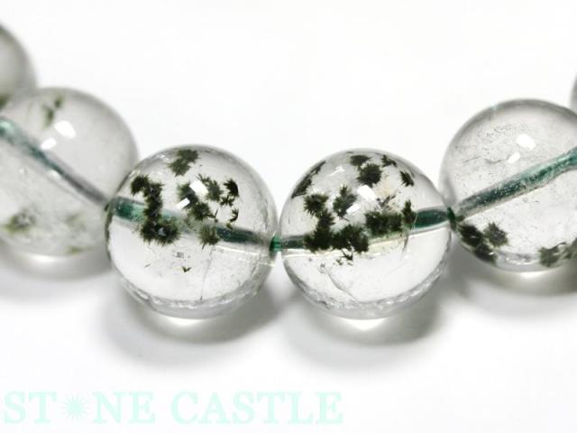☆高品質☆【天然石 ブレスレット】星入水晶 (スパイダークォーツ) マダガスカル産 (約14mm) (ケース付) パワーストーン 母の日 ギフト_2