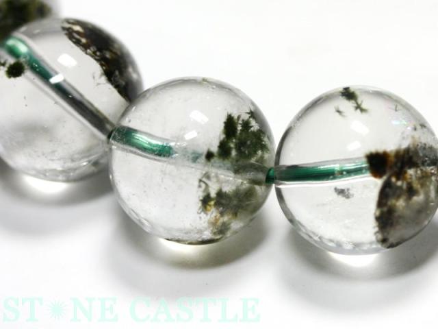 ☆高品質☆【天然石 ブレスレット】星入水晶 (スパイダークォーツ) マダガスカル産 (約14mm) (ケース付) パワーストーン 母の日 ギフト_4