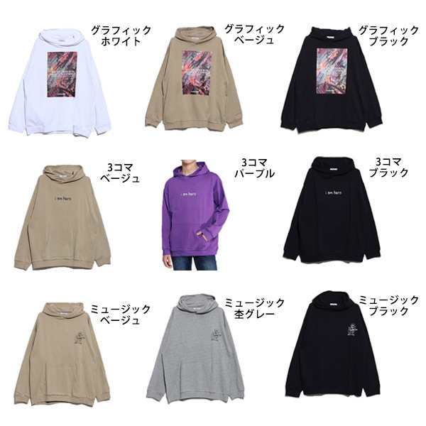 フォトグラフィック　スウェット　ブラック