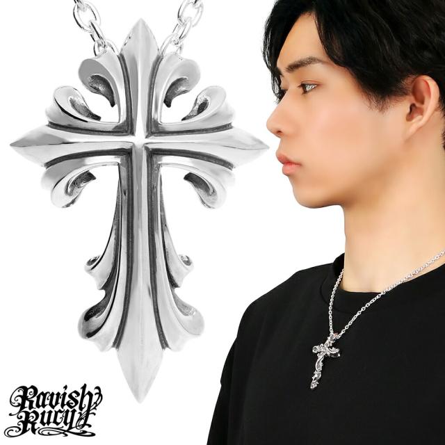 Ravish Rucy ラヴィッシュルーシー ルーシー リリー クロス トップ ネックレス ペンダント ペンダントトップ ペンダントチャーム シルバー 十字架
