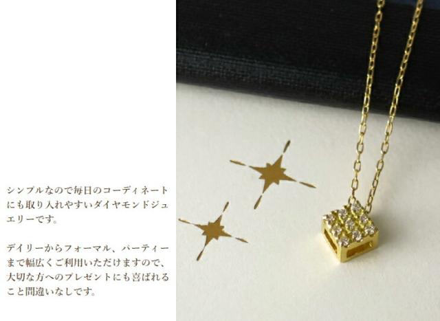 K18 ゴールド 天然 ダイヤモンド パヴェ ネックレス 18金 18k ピンクゴールド ホワイトゴールド 天然ダイヤ ゴールドネックレス 女性_4