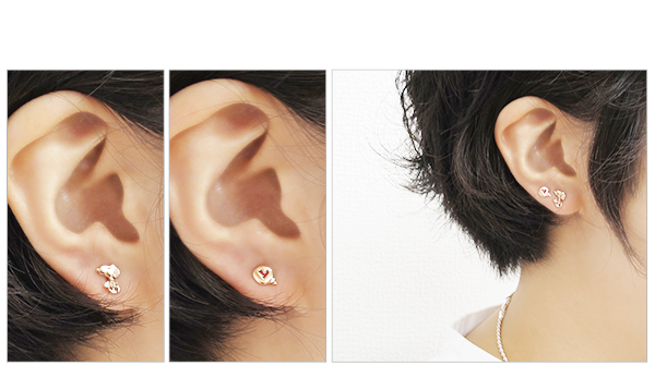 Snoopy スヌーピー ハートフキダシ K10 スタッド ピアス 2p両耳 ゴールド レディース ピアス 両耳 ブランド グッズ 大人 人気 プレゼントの通販はau Pay マーケット 新宿銀の蔵 シルバーアクセサリーと天然石のお店