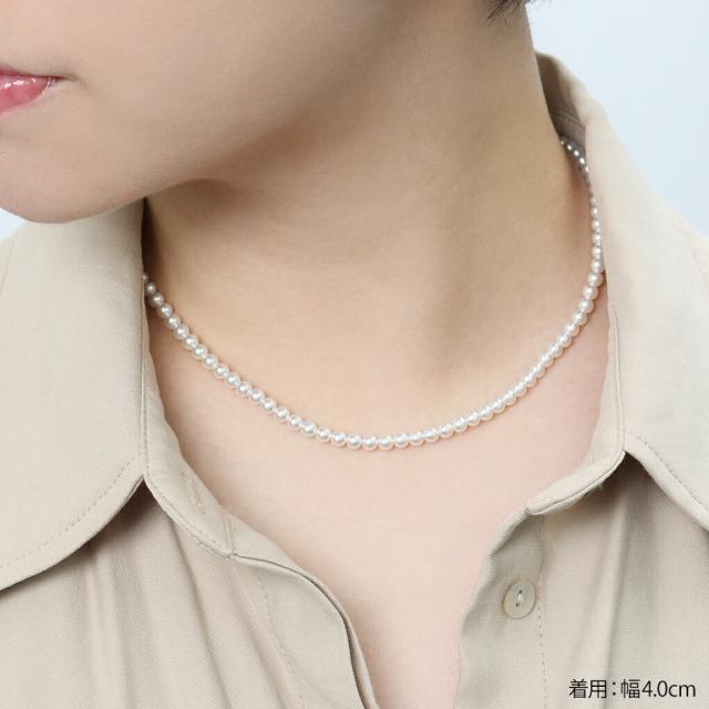AMEN アメン 選べるパールサイズ ネックレス シルバー プラスティックパール パール レディースネックレス ブランド 白 ホワイト シルバー925 誕生日_3
