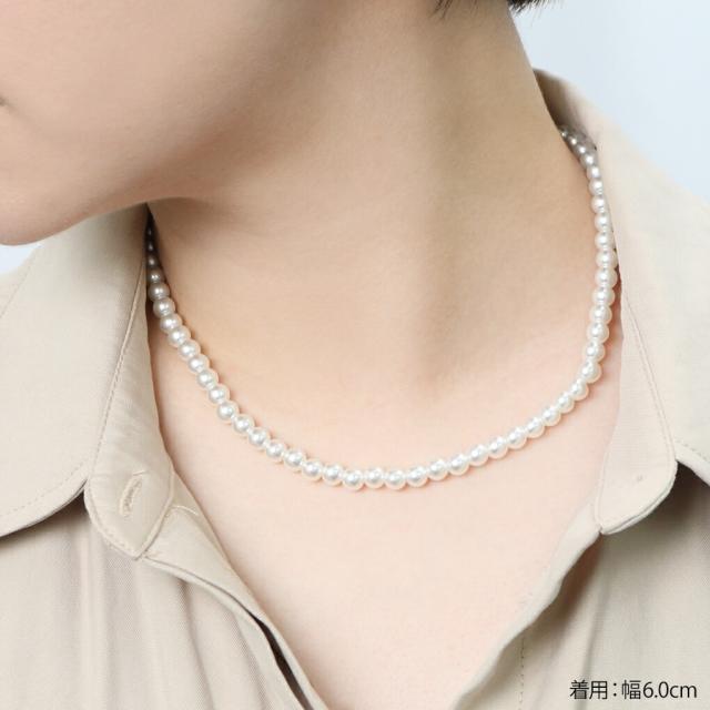AMEN アメン 選べるパールサイズ ネックレス シルバー プラスティックパール パール レディースネックレス ブランド 白 ホワイト シルバー925 誕生日_5