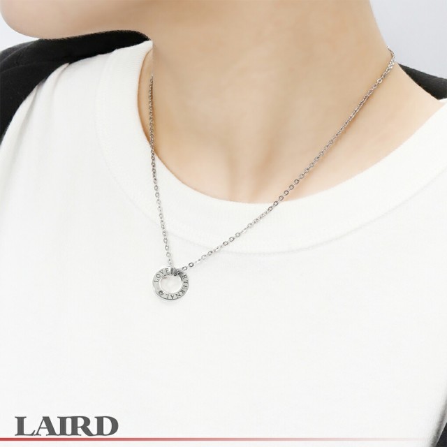 ペアリング ステンレス ダイヤモンド レアド 金属アレルギー対応 LAIRD レアド 天然 ダイヤモンド クロスライン ステンレス ペア