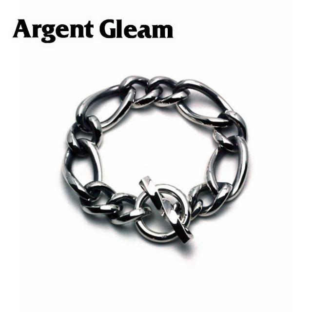 ArgentGleam アージェントグリーム シルバー925 ブレスレット NEW STANDARD BRACELET TYPE1 Large AB-474 ブランド ARGENT GLEAM 重量感 シルバー