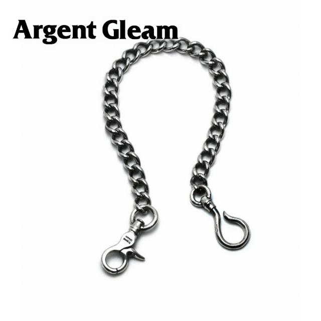 ArgentGleam アージェントグリーム シルバー925 ウォレットチェーン NEW STANDARD WALLETCHAIN TYPE2 Small AC-297 ブランド ARGENT GLEAM クリップ