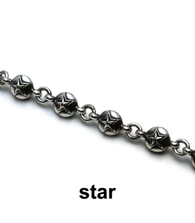 ArgentGleam Classic アージェントグリームクラシック シルバー925 ブレスレット AGB-030 ブランド ARGENT GLEAM チェーン 細身 両面 クロス スター_7