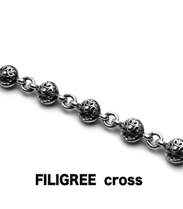 ArgentGleam Classic アージェントグリームクラシック シルバー925 ブレスレット AGB-030 ブランド ARGENT GLEAM チェーン 細身 両面 クロス スター_9