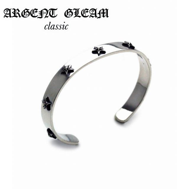 ArgentGleam Classic アージェントグリームクラシック シルバー925 バングル スター AGB-084 ブランド ARGENT GLEAM バングル コントラスト ランス