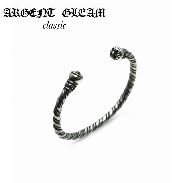 ArgentGleam Classic アージェントグリームクラシック シルバー925 バングル クロス AGB-085 ブランド ARGENT GLEAM ボリューム感 クロスモチーフ