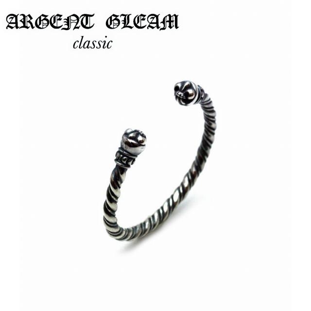 ArgentGleam Classic アージェントグリームクラシック シルバー925 バングル ユリ AGB-087 ブランド ARGENT GLEAM ボリューム ボリューム感 シルバー