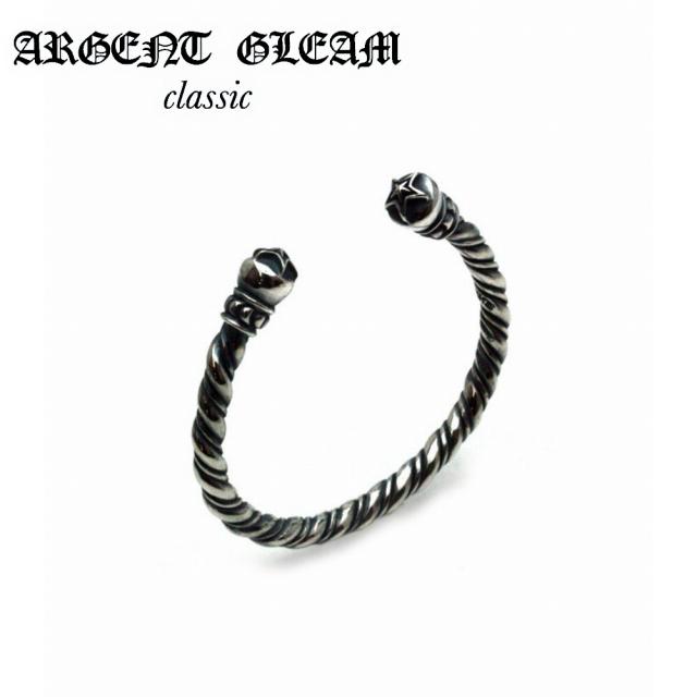 ArgentGleam Classic アージェントグリームクラシック シルバー925 バングル スター AGB-091 ブランド ARGENT GLEAM フラワー 男性 バングル 女性