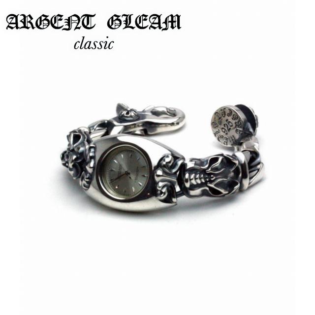 ArgentGleam Classic アージェントグリームクラシック シルバー925 ブレスレット Dog Watch Bracelet AGB-102 ブランド ARGENT GLEAM サイド シルバー