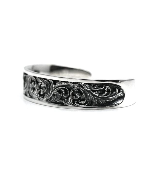 ArgentGleam Classic アージェントグリームクラシック シルバー925 バングル Acanthus Bangle AGB-182 ブランド ARGENT GLEAM バングル 普段使い 立体_1