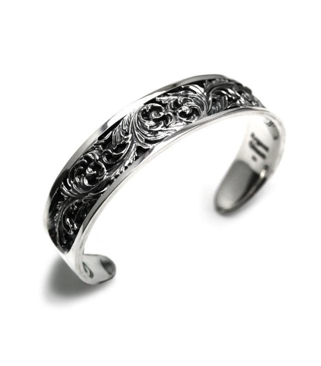 ArgentGleam Classic アージェントグリームクラシック シルバー925 バングル Acanthus Bangle AGB-182 ブランド ARGENT GLEAM バングル 普段使い 立体_3