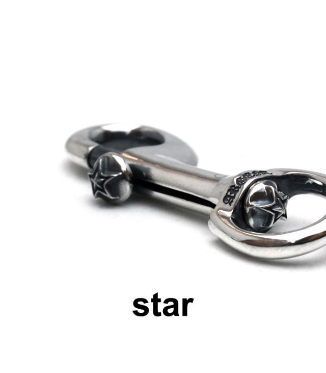 ArgentGleam Classic アージェントグリームクラシック シルバー925 キーホルダー Narrow AGK-035 ブランド ARGENT GLEAM プレーン ナロー シルバー_6