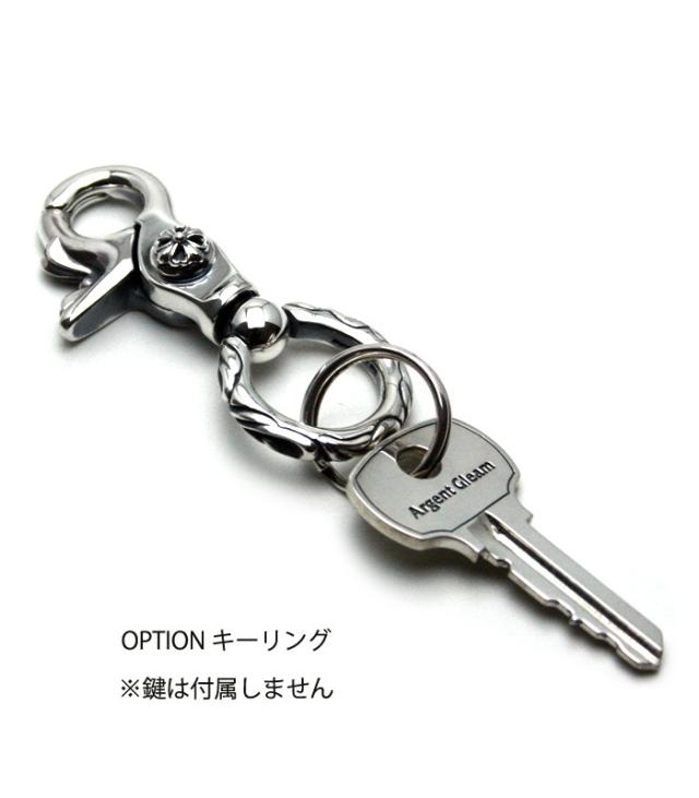 ArgentGleam Classic アージェントグリームクラシック シルバー925 キーホルダー Knocker Arabesque AGK-078 ブランド ARGENT GLEAM シルバー 彫刻_5