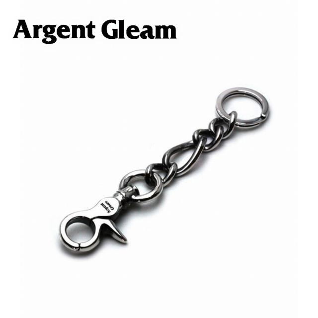 アージェントグリーム　キーホルダー　キーリング　限定品 Argent Gleam - 『liquid』Crossboneキーチェーン | HAZE
