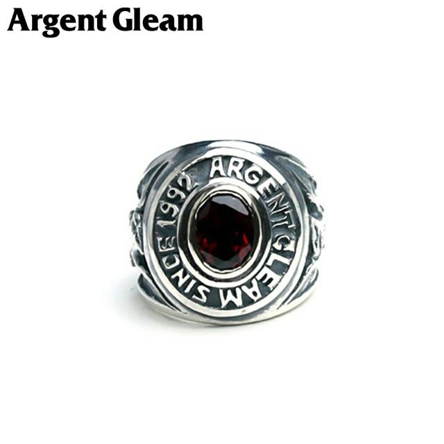 ArgentGleam アージェントグリーム ガーネット シルバー925 リング 指輪 AR-308 ブランド ARGENT GLEAM スティック シルバー ミスティック ネット