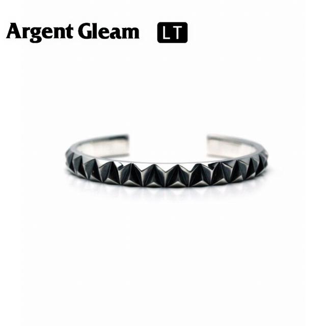 ArgentGleam LT アージェントグリーム LT シルバー925 バングル Triangle Studs Bangle LTB-042 ブランド ARGENT GLEAM エッジ 重厚 トライアングル