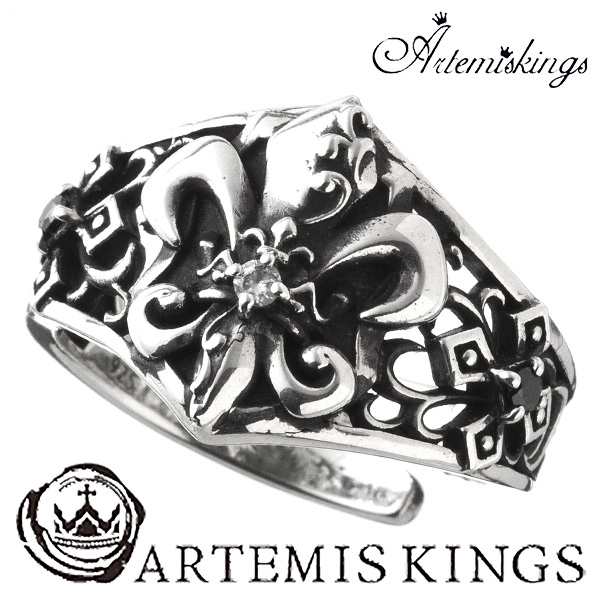 【ArtemisKings】リリィクラウンリング(フリーサイズ)シルバー925 シルバーリング メンズ シルバー 指輪 ブランド アルテミスクラシック