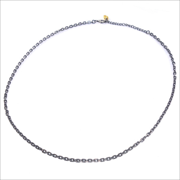 アルテミスクラシック 4面カットあずきシルバーチェーン2.5mm燻し アルテミスクラッシック Artemis Classic ネックレス あずきチェーン シルバー925 ネックレス チェーンのみ ブランド_4
