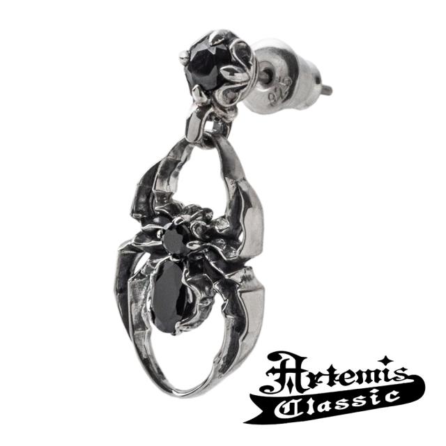 アルテミスクラシック スパイダーピアス Artemis Classic 2021AW Collection アルテミスクラッシック ピアス 1P 片耳用 ドロップピアス メンズ ブランドの通販は