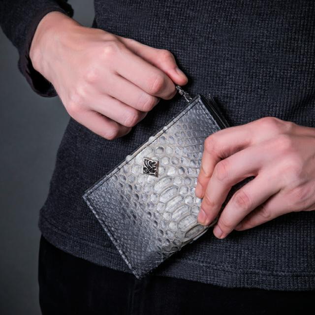 アルテミス 財布 ウォレット 蛇革 牛革 ステンレス メンズ メンズウォレット 男性 男性用 ブランド アルテミス 財布 ウォレット 蛇革 牛革 ステンレス メンズ メンズ