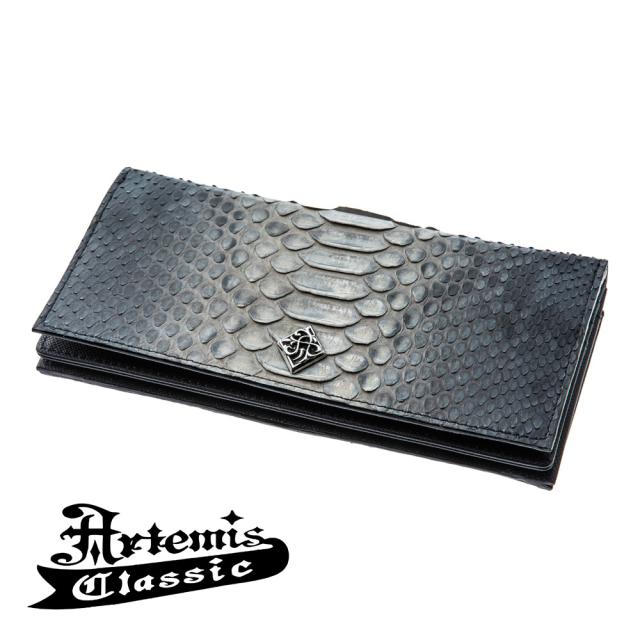 アルテミス 財布 ウォレット 蛇革 牛革 ステンレス メンズ メンズウォレット 男性 男性用 ブランド