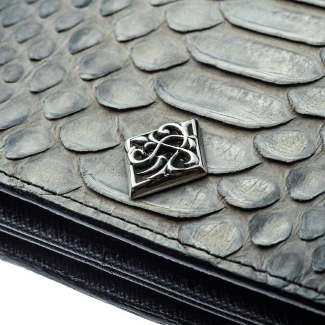 アルテミス 財布 ウォレット 蛇革 牛革 ステンレス メンズ メンズウォレット 男性 男性用 ブランド_3