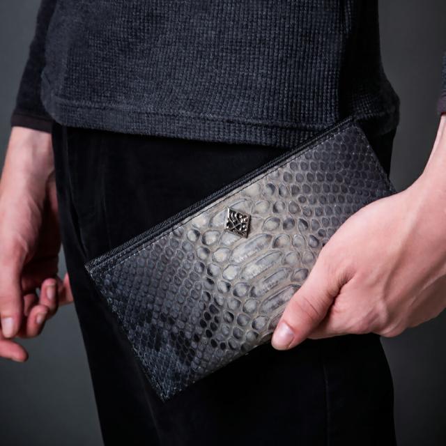 アルテミス 財布 ウォレット 蛇革 牛革 ステンレス メンズ メンズウォレット 男性 男性用 ブランド_7