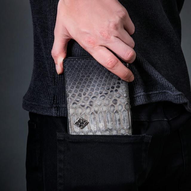アルテミス 財布 ウォレット 蛇革 牛革 ステンレス メンズ メンズウォレット 男性 男性用 ブランド_8