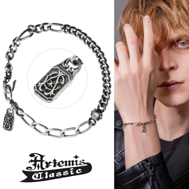 アルテミスクラシック Artemis Classic マルチ 喜平 ブレスレット ACB0132 シルバー 925 チェーンブレスレット フック メンズ レディース 男性 女性