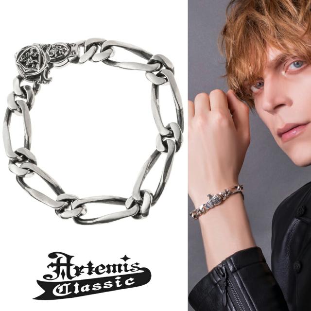 アルテミスクラシック Artemis Classic 限定 アーバンシャイン ブレスレット ACB0134 シルバー 925 チェーンブレスレット フィガロチェーン メンズ