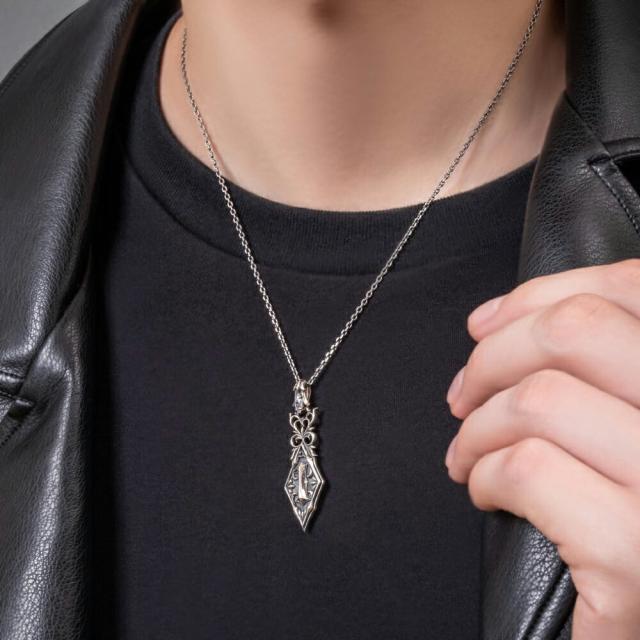 アルテミスキングス ナンバーワン ペンダントトップ (チェーン無し) シルバー925 ネックレス ペンダント ヘッド シルバーアクセサリー 数字 No.1_2