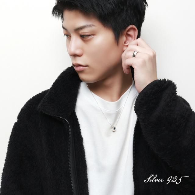 Blue Cat ダイヤモンド リング ペアネックレス ペアペンダント シルバー925 ネックレス ペア セット おそろい お揃い 上品 大人 きれいめ きれい_3