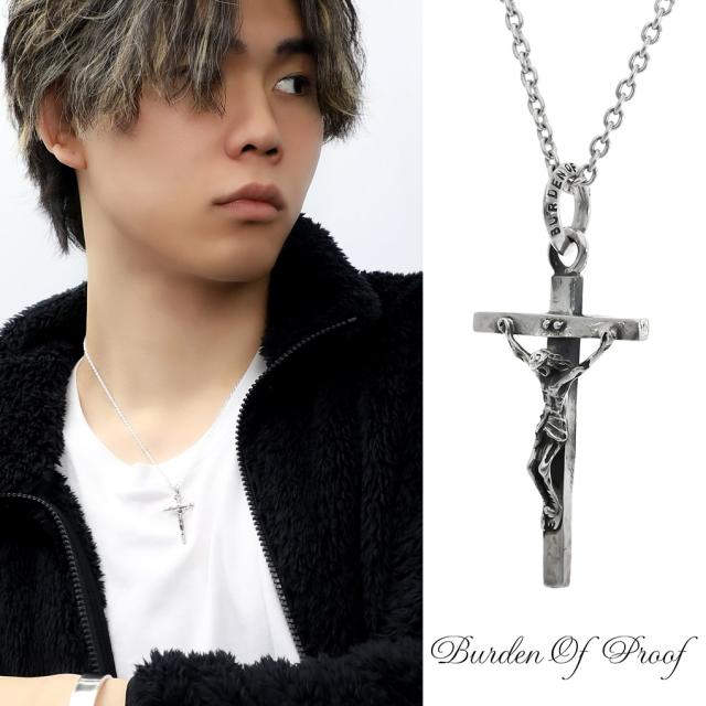 BURDEN OF PROOF ジーザスクロス リニューアル ネックレス ペンダント ペンダントトップ ペンダントチャーム シルバー ブランド バーデンオブプルーフ