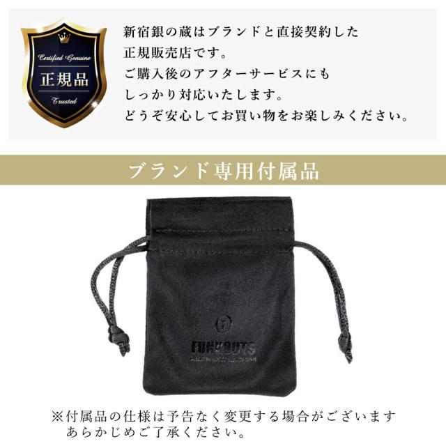 FUNKOUTS ファンクアウツ cooldust クールダスト スクエアストーン シルバーチャームペンダント シルバー925 シルバーアクセサリー_6
