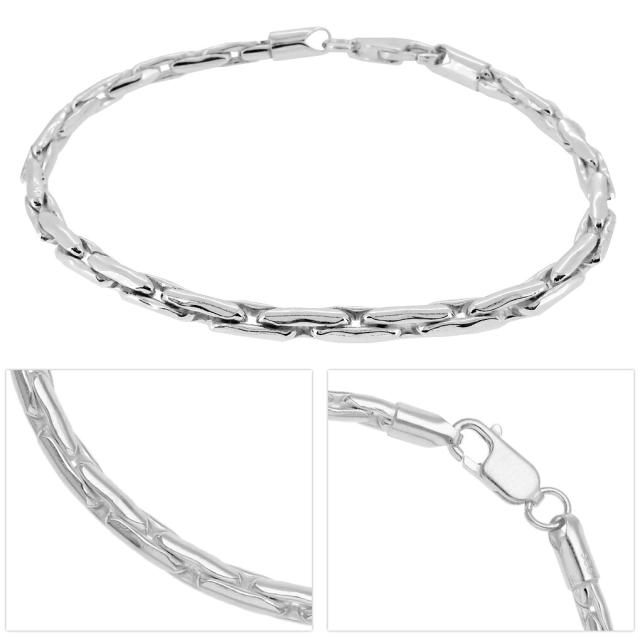 シルバー925 ブレスレット メンズ シルバーブレスレット デザイン