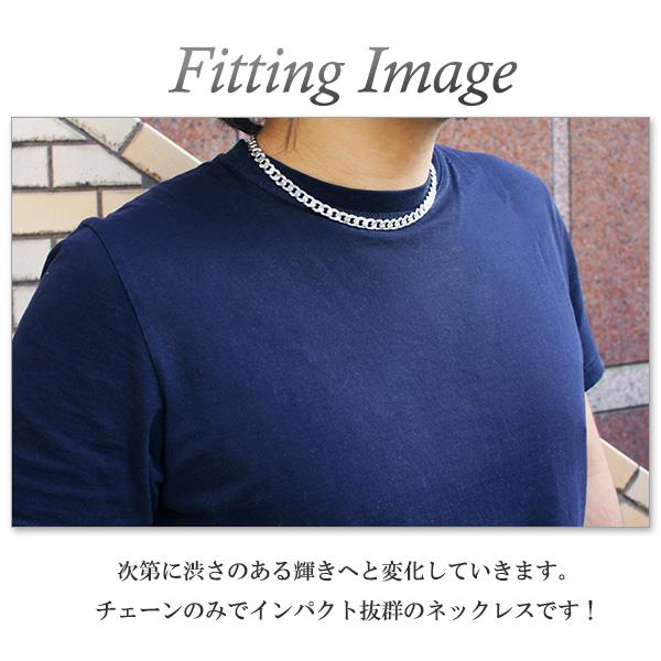 極太 シルバーきへいチェーン ネックレス 幅約7.8mm 45cm チェーン シルバー925 ネックレス 銀 きへい キヘイ 喜平 シルバー925チェーン チェーンのみ メンズ_3