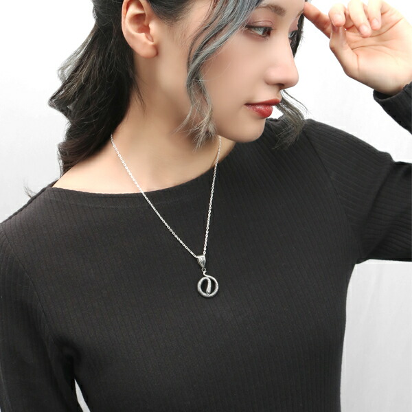 Cold Is シシバナヘビ ペンダントトップ ネックレス シルバー925 シルバーアクセサリー マイマイヘビ ヘビ 蛇 スネーク パイソン ボア_4