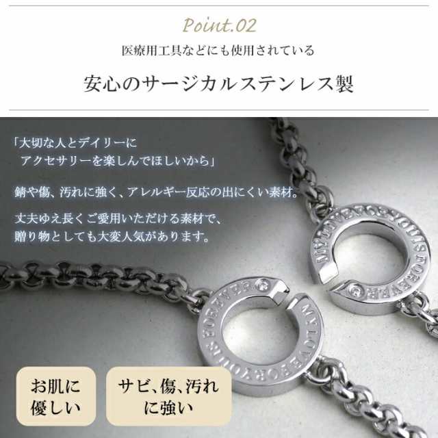 Amazon.co.jp: ステンレス アンクレット メンズ シルバー 23cm+