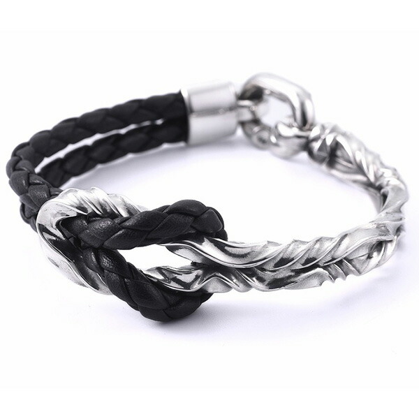 DEAL DESIGN ディールデザイン RT:HERCULES BRACE レザー シルバー