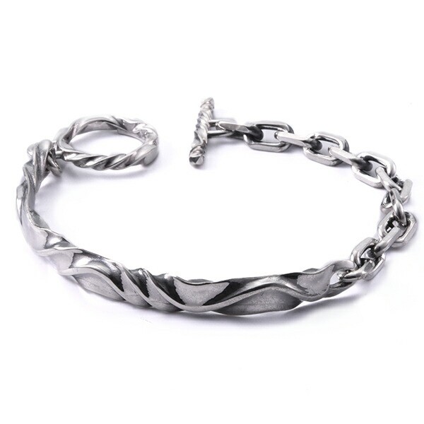 DEAL DESIGN ディールデザイン RT:ID BRACELET シルバーブレスレット メンズ ブレスレット ブレス 腕輪 チェーン プレート マンテル